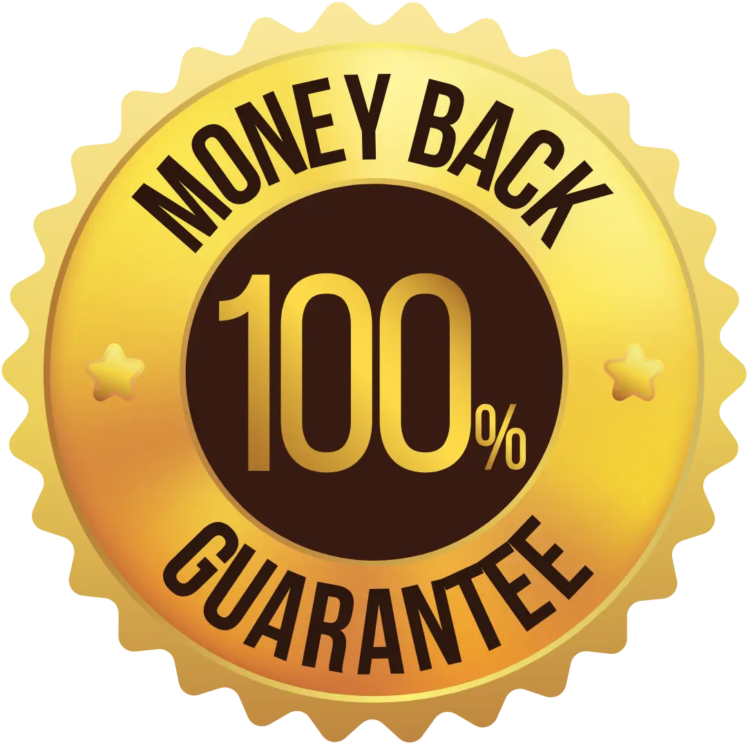 CogniSurge guarantee badge